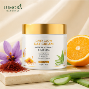 Daily Glow Day Cream – Saffron, Vitamin C & Aloe Vera
